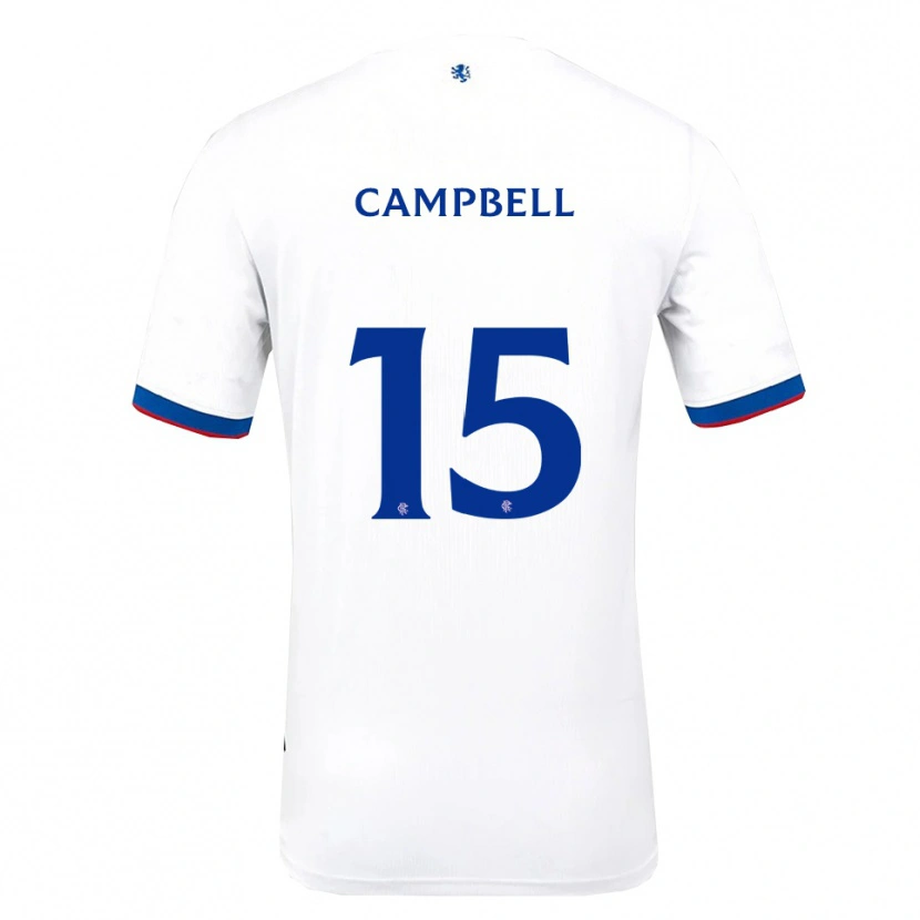 Danxen Damen Connor Campbell #15 Weiß Rot Blau Auswärtstrikot Trikot 2025/26 T-Shirt Österreich