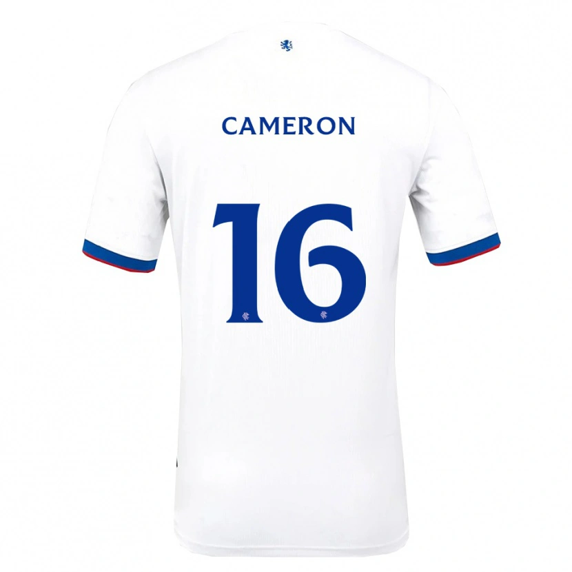 Danxen Damen Lyall Cameron #16 Weiß Rot Blau Auswärtstrikot Trikot 2025/26 T-Shirt Österreich