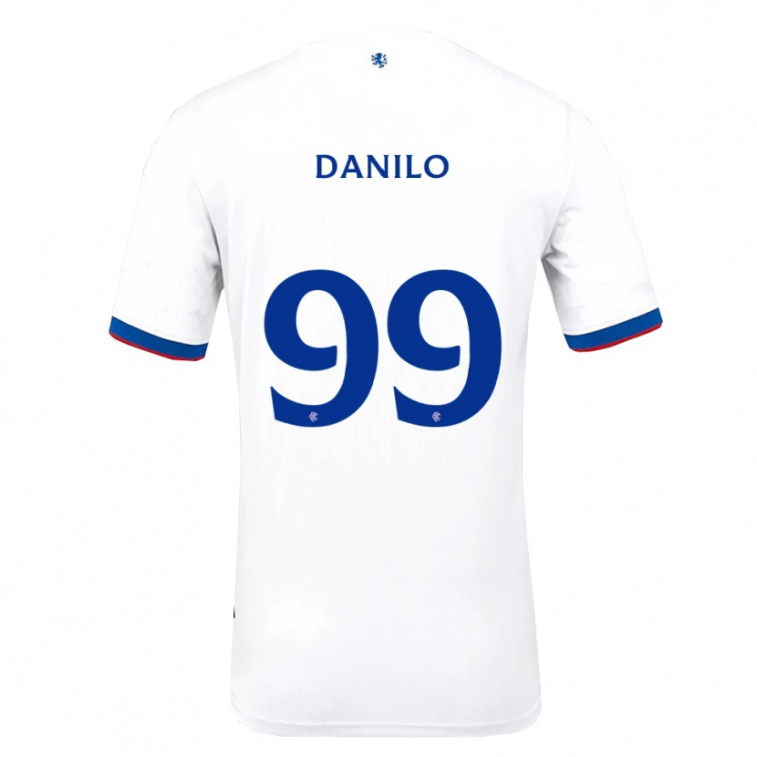 Danxen Damen Danilo #99 Weiß Rot Blau Auswärtstrikot Trikot 2025/26 T-Shirt Österreich