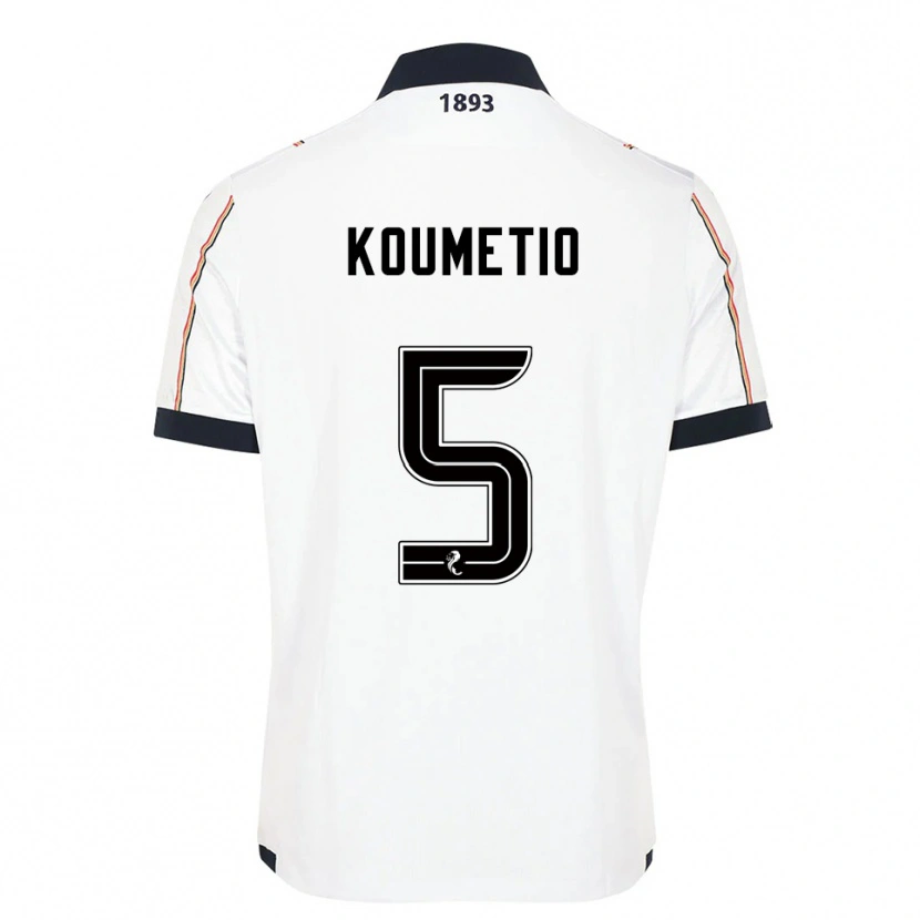 Danxen Damen Billy Koumetio #5 Weiß Marine Rot Auswärtstrikot Trikot 2025/26 T-Shirt Österreich