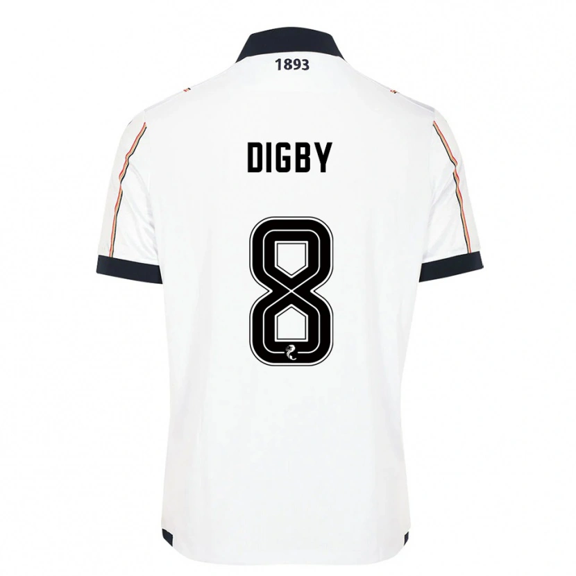 Danxen Damen Paul Digby #8 Weiß Marine Rot Auswärtstrikot Trikot 2025/26 T-Shirt Österreich