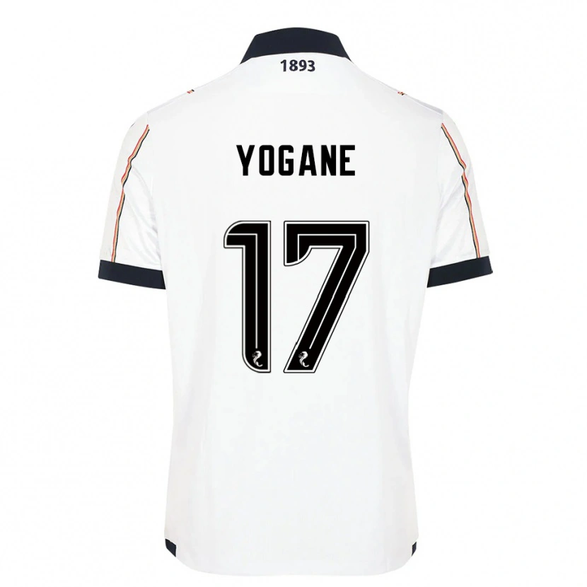 Danxen Damen Tony Yogane #17 Weiß Marine Rot Auswärtstrikot Trikot 2025/26 T-Shirt Österreich