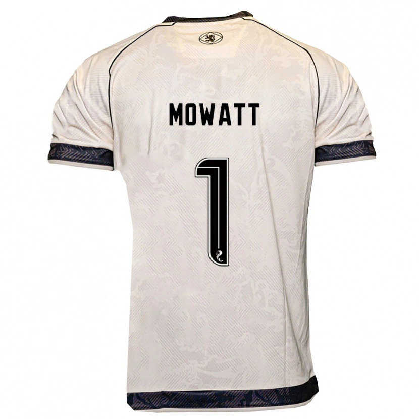 Danxen Damen Beth Mowatt #1 Weiß Schwarz Auswärtstrikot Trikot 2025/26 T-Shirt Österreich