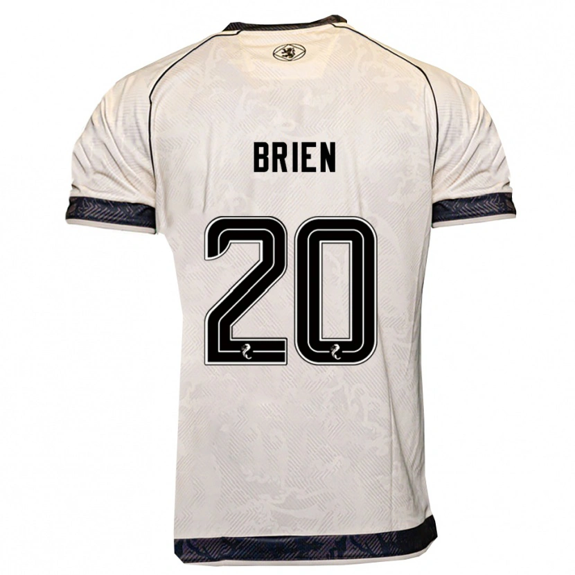 Danxen Damen Freya Brien #20 Weiß Schwarz Auswärtstrikot Trikot 2025/26 T-Shirt Österreich