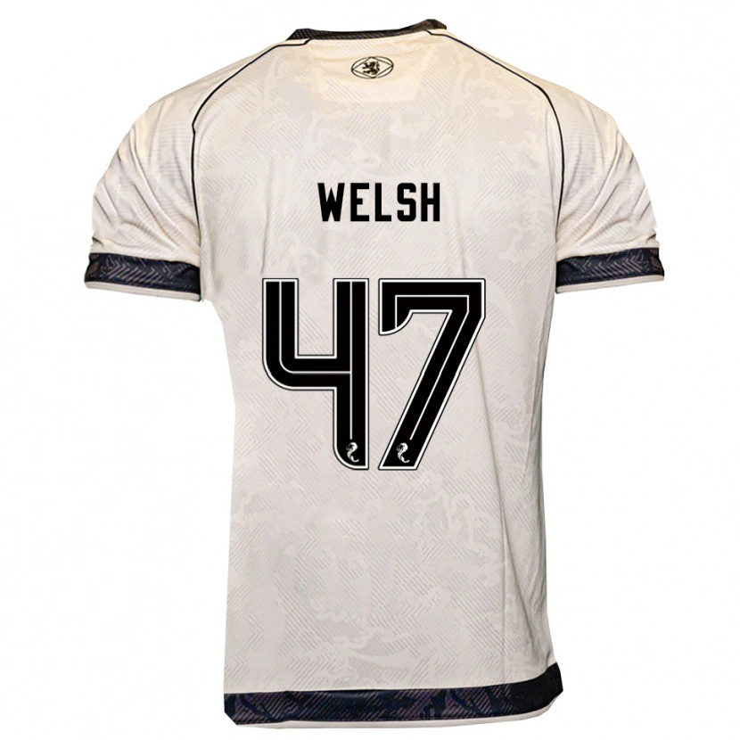 Danxen Damen Harry Welsh #47 Weiß Schwarz Auswärtstrikot Trikot 2025/26 T-Shirt Österreich