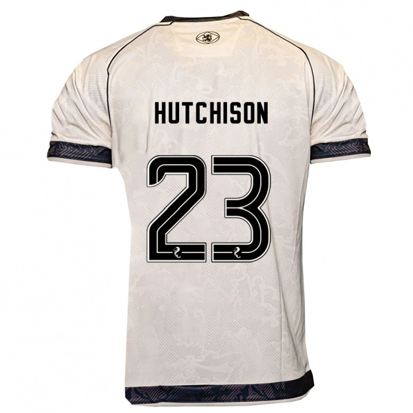 Danxen Damen Daisy Hutchison #23 Weiß Schwarz Auswärtstrikot Trikot 2025/26 T-Shirt Österreich