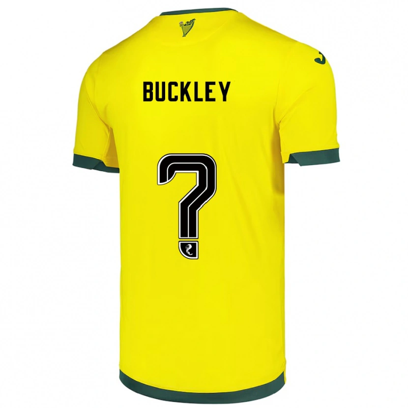 Danxen Damen Adam Buckley #0 Gelb Grün Auswärtstrikot Trikot 2025/26 T-Shirt Österreich