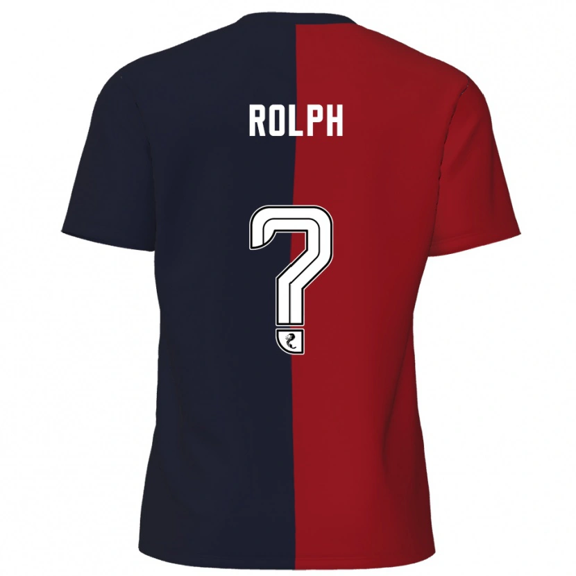 Danxen Damen Kirsten Rolph #0 Rot Marine Auswärtstrikot Trikot 2025/26 T-Shirt Österreich