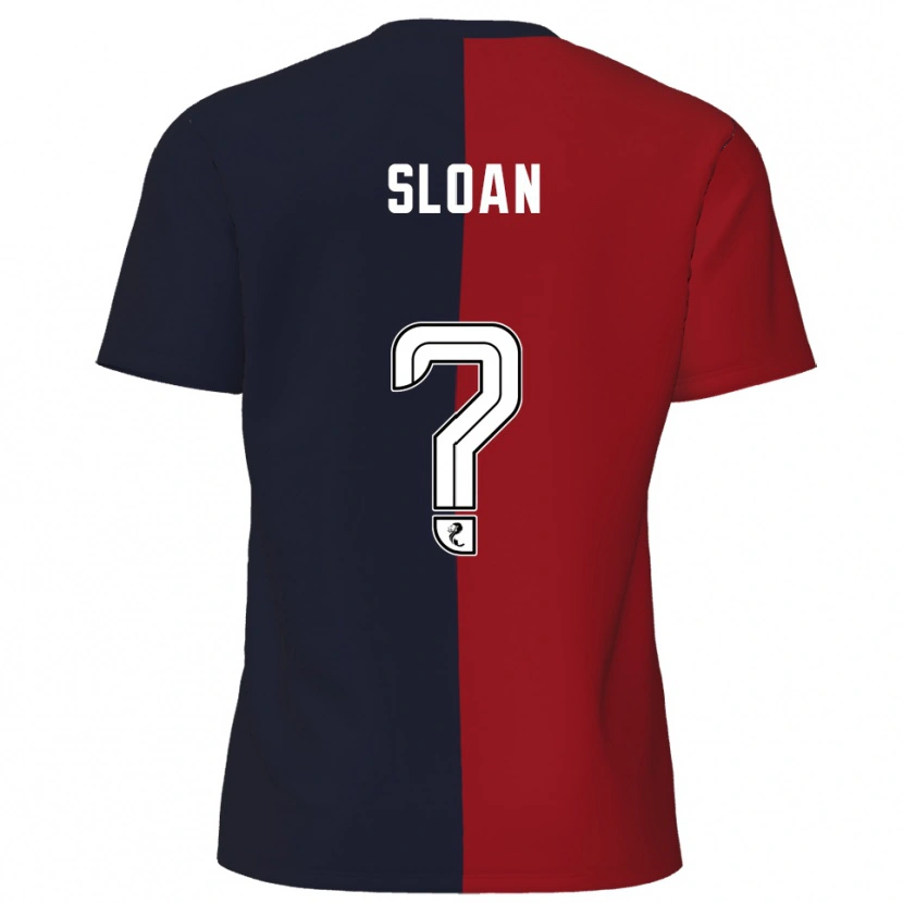 Danxen Damen Lauren Sloan #0 Rot Marine Auswärtstrikot Trikot 2025/26 T-Shirt Österreich