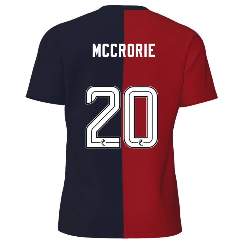 Danxen Damen Robby Mccrorie #20 Rot Marine Auswärtstrikot Trikot 2025/26 T-Shirt Österreich
