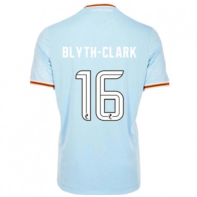 Danxen Damen Mason Blyth-Clark #16 Himmelblau Auswärtstrikot Trikot 2025/26 T-Shirt Österreich