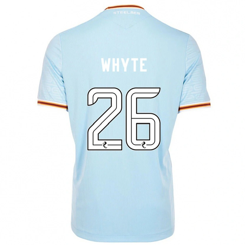 Danxen Damen Olly Whyte #26 Himmelblau Auswärtstrikot Trikot 2025/26 T-Shirt Österreich