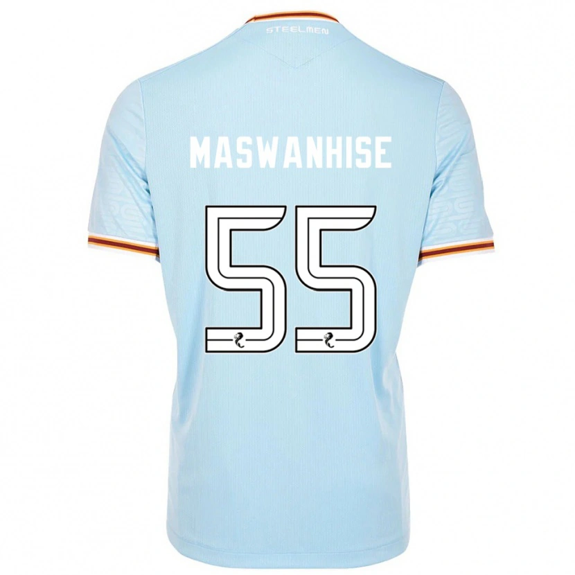 Danxen Damen Tawanda Maswanhise #55 Himmelblau Auswärtstrikot Trikot 2025/26 T-Shirt Österreich