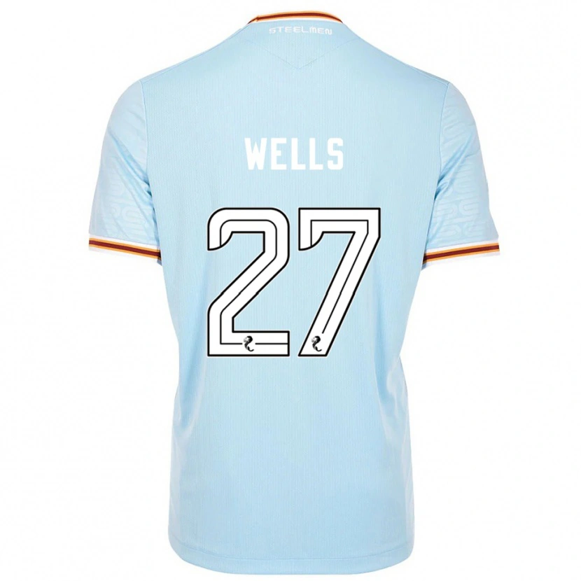 Danxen Damen Dylan Wells #27 Himmelblau Auswärtstrikot Trikot 2025/26 T-Shirt Österreich