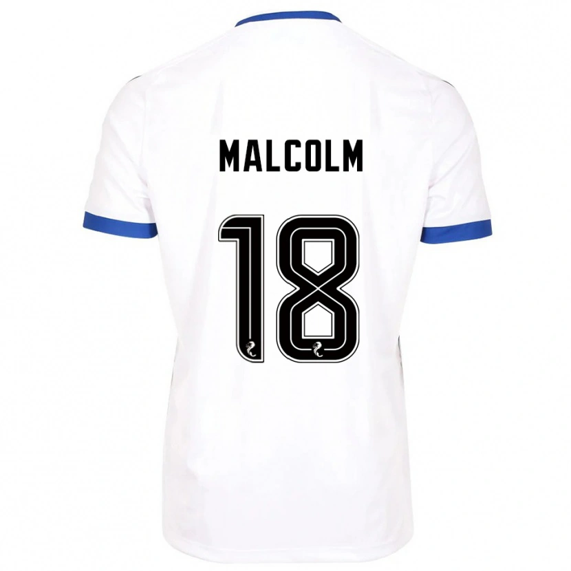 Danxen Damen Jodie Malcolm #18 Weiß Blau Auswärtstrikot Trikot 2025/26 T-Shirt Österreich