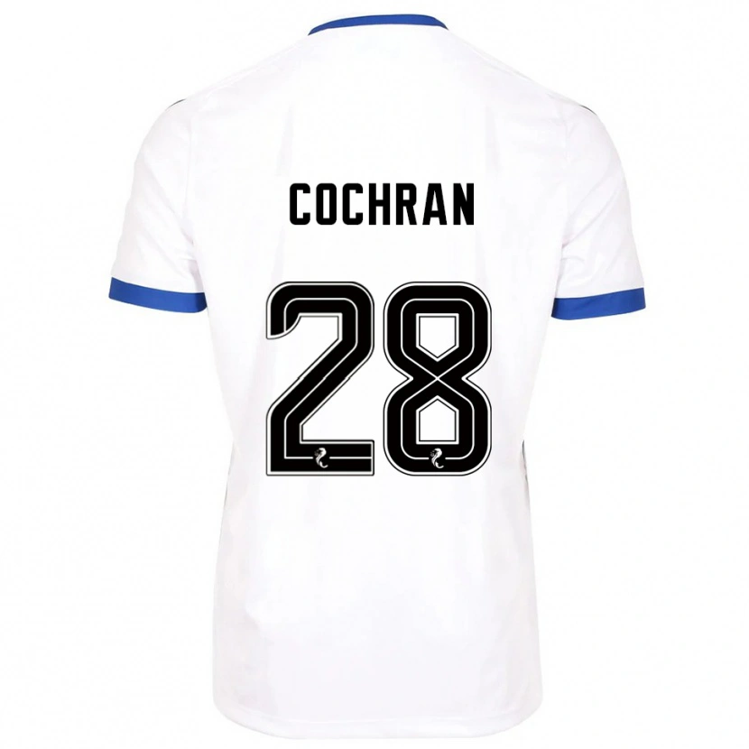Danxen Damen Bobby Cochran #28 Weiß Blau Auswärtstrikot Trikot 2025/26 T-Shirt Österreich
