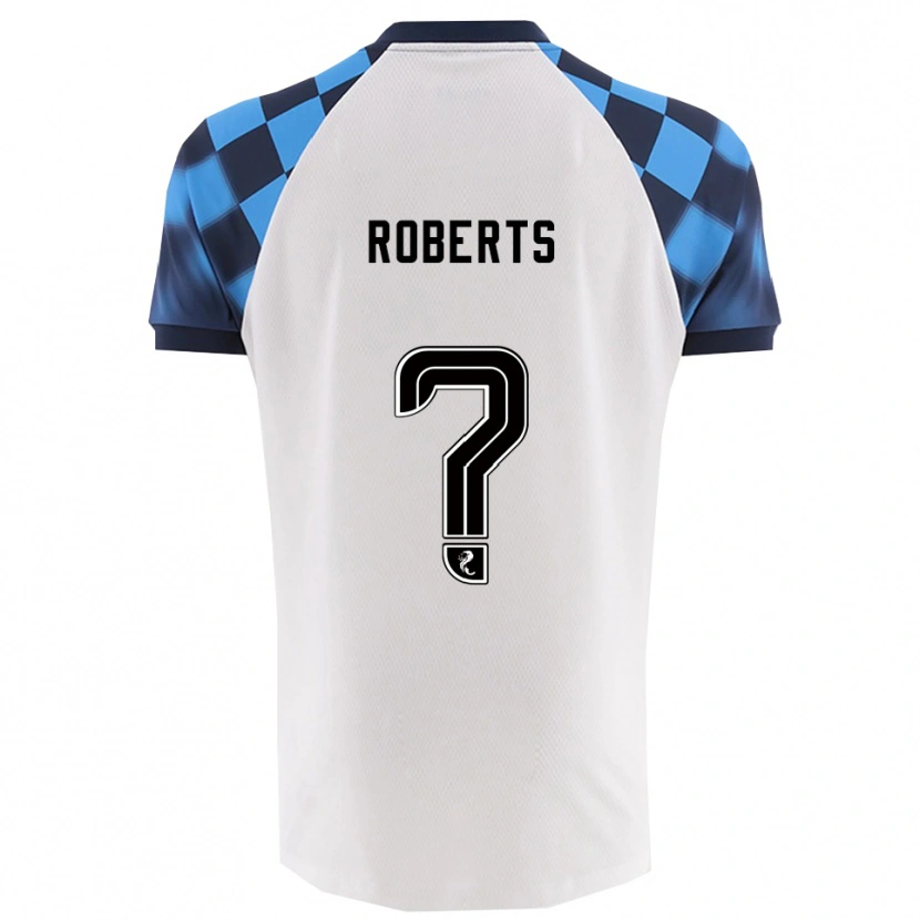 Danxen Damen Ellie Roberts #0 Weiß Himmelblau Auswärtstrikot Trikot 2025/26 T-Shirt Österreich
