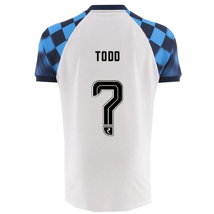 Danxen Damen Shannon Todd #0 Weiß Himmelblau Auswärtstrikot Trikot 2025/26 T-Shirt Österreich
