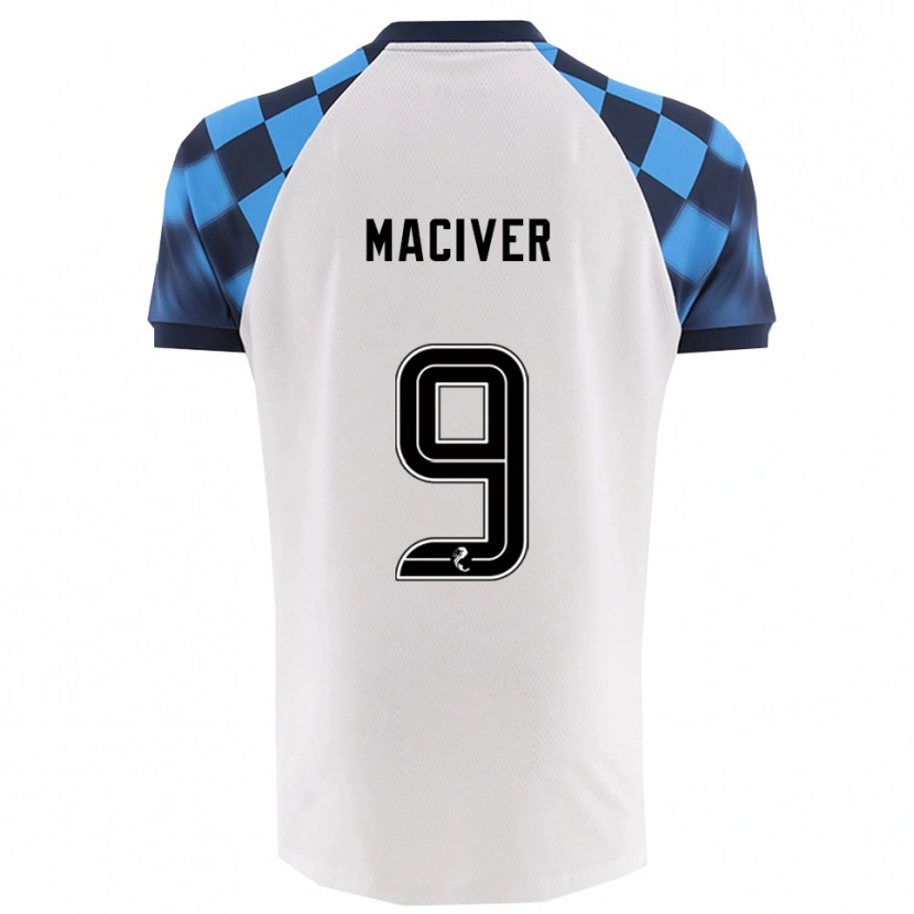 Danxen Damen Ross Maciver #9 Weiß Himmelblau Auswärtstrikot Trikot 2025/26 T-Shirt Österreich