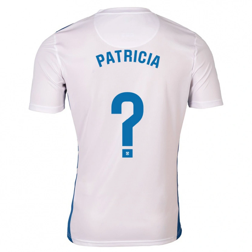 Danxen Kinder Patricia Gavira Collado #0 Weiß Blau Heimtrikot Trikot 2025/26 T-Shirt Österreich