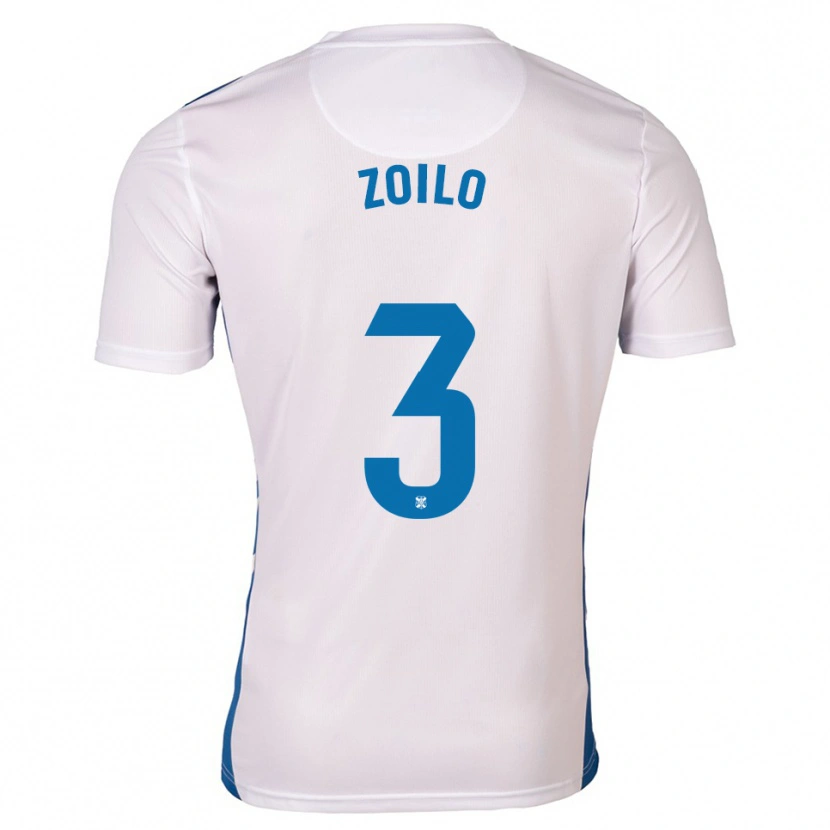 Danxen Kinder Ander Zoilo #3 Weiß Blau Heimtrikot Trikot 2025/26 T-Shirt Österreich