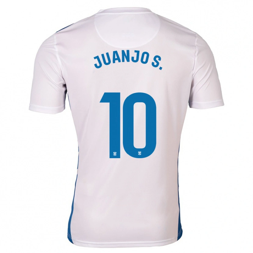 Danxen Kinder Juanjo Sánchez #10 Weiß Blau Heimtrikot Trikot 2025/26 T-Shirt Österreich