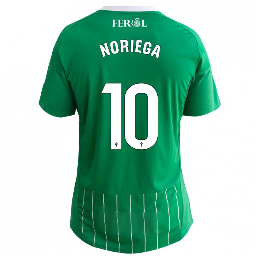 Danxen Kinder Jairo Noriega #10 Grün Weiß Heimtrikot Trikot 2025/26 T-Shirt Österreich