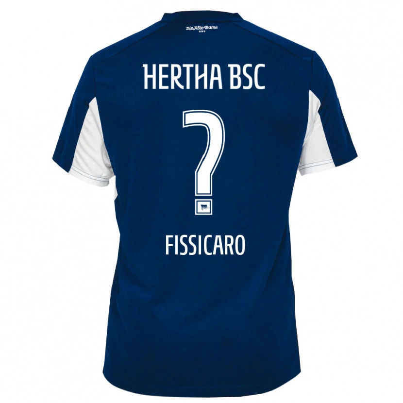 Danxen Kinder Lucas Fissicaro #0 Weiß Blau Heimtrikot Trikot 2025/26 T-Shirt Österreich