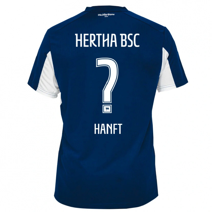 Danxen Kinder David Hanft #0 Weiß Blau Heimtrikot Trikot 2025/26 T-Shirt Österreich