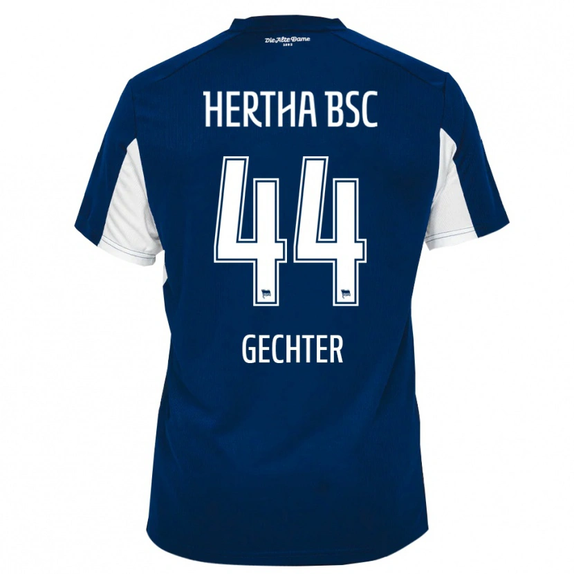 Danxen Kinder Linus Gechter #44 Weiß Blau Heimtrikot Trikot 2025/26 T-Shirt Österreich