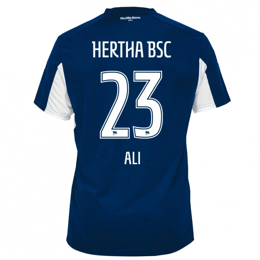 Danxen Kinder Denniz Ali #23 Weiß Blau Heimtrikot Trikot 2025/26 T-Shirt Österreich