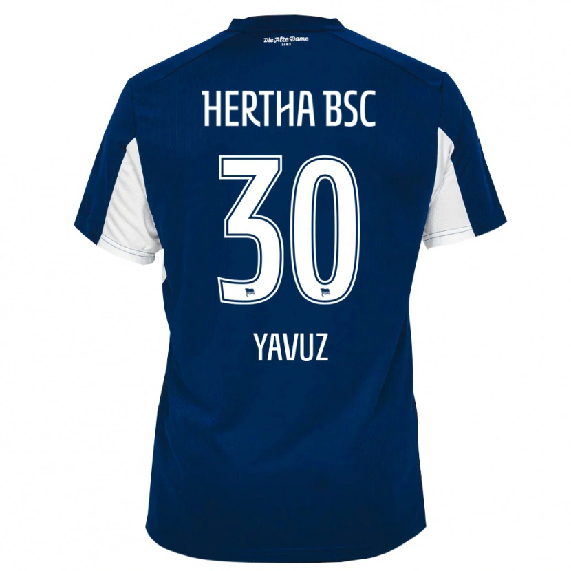 Danxen Kinder Senanur Yavuz #30 Weiß Blau Heimtrikot Trikot 2025/26 T-Shirt Österreich