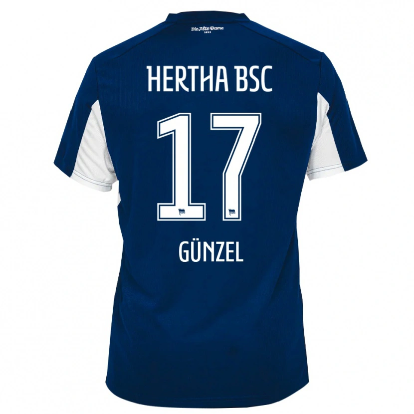 Danxen Kinder Maximilian Günzel #17 Weiß Blau Heimtrikot Trikot 2025/26 T-Shirt Österreich