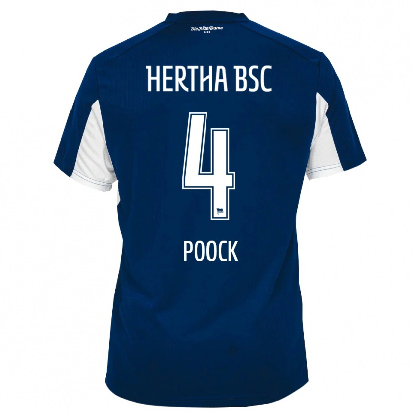 Danxen Kinder Svenja Poock #4 Weiß Blau Heimtrikot Trikot 2025/26 T-Shirt Österreich