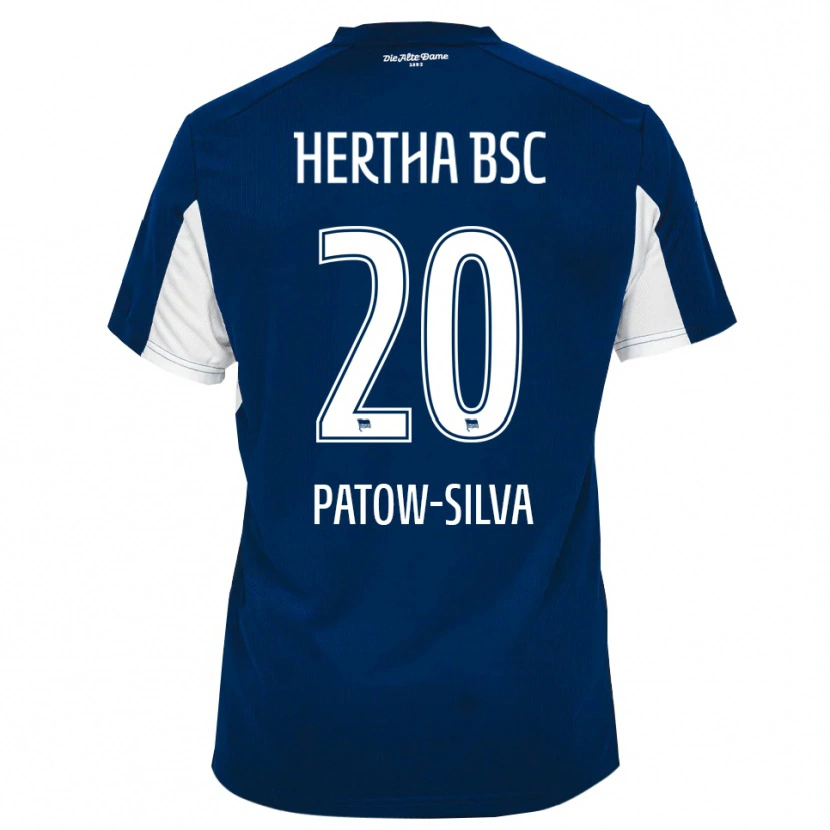 Danxen Kinder Oscar Patow-Silva #20 Weiß Blau Heimtrikot Trikot 2025/26 T-Shirt Österreich
