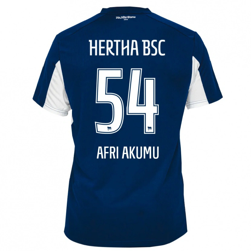 Danxen Kinder Maik Afri Akumu #54 Weiß Blau Heimtrikot Trikot 2025/26 T-Shirt Österreich