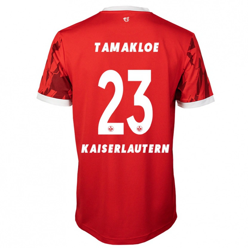 Danxen Kinder Newton Tamakloe #23 Rot Weiß Heimtrikot Trikot 2025/26 T-Shirt Österreich