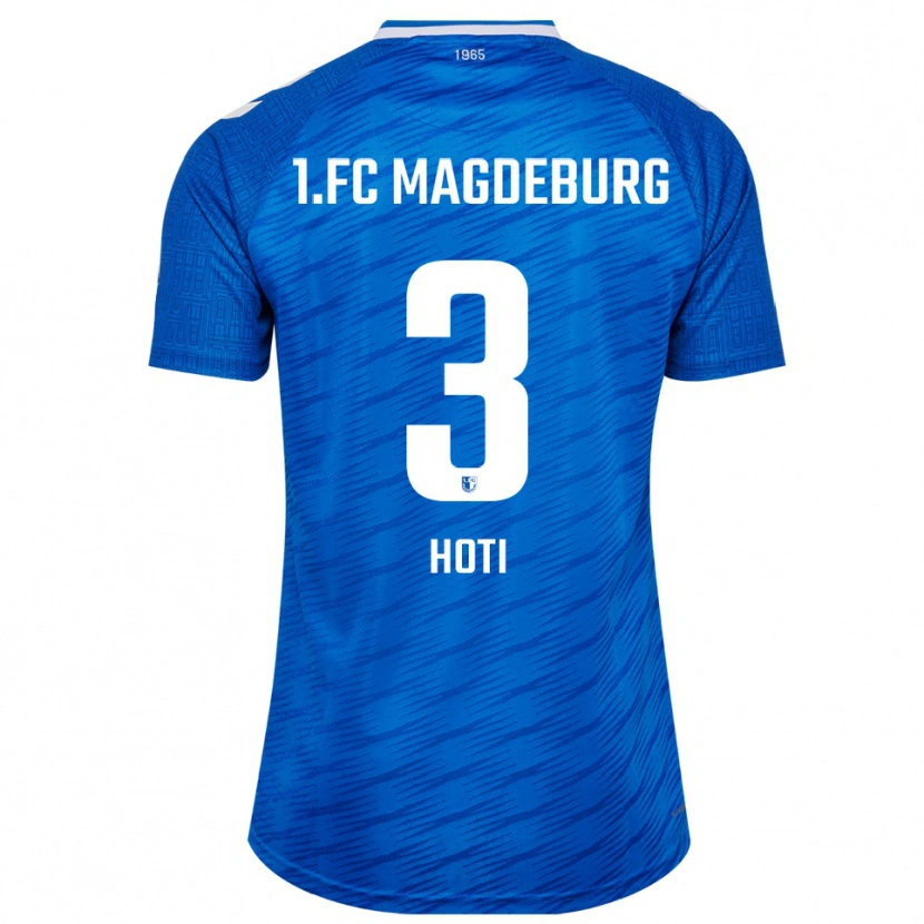 Danxen Kinder Andi Hoti #3 Blau Weiß Heimtrikot Trikot 2025/26 T-Shirt Österreich