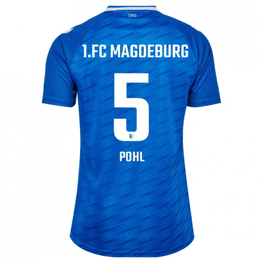Danxen Kinder Marvin Pohl #5 Blau Weiß Heimtrikot Trikot 2025/26 T-Shirt Österreich