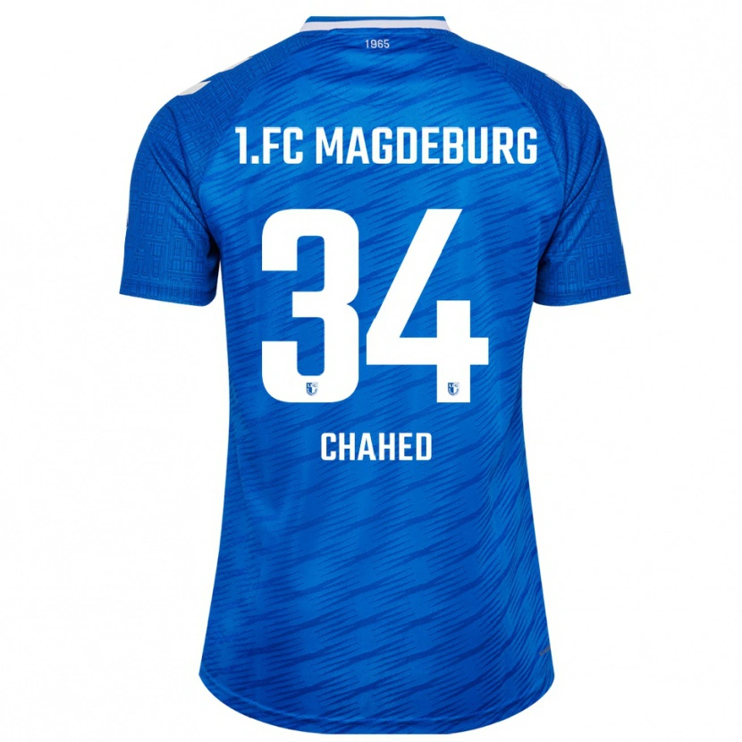 Danxen Kinder Tarek Chahed #34 Blau Weiß Heimtrikot Trikot 2025/26 T-Shirt Österreich