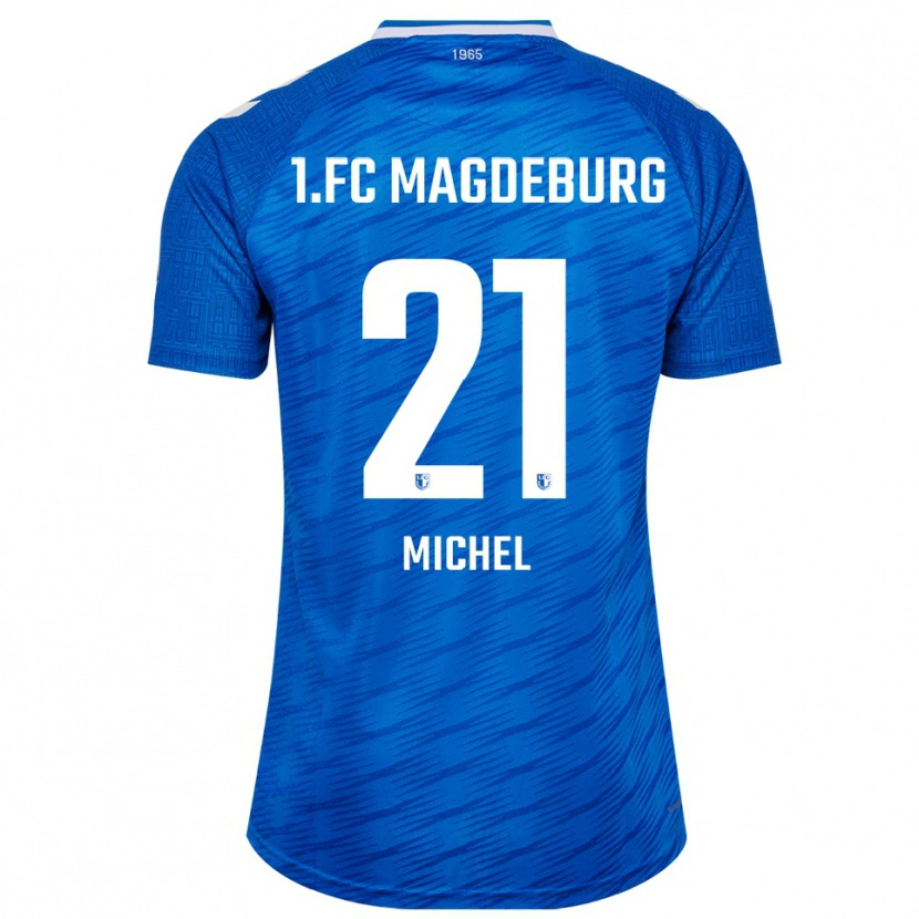 Danxen Kinder Falko Michel #21 Blau Weiß Heimtrikot Trikot 2025/26 T-Shirt Österreich