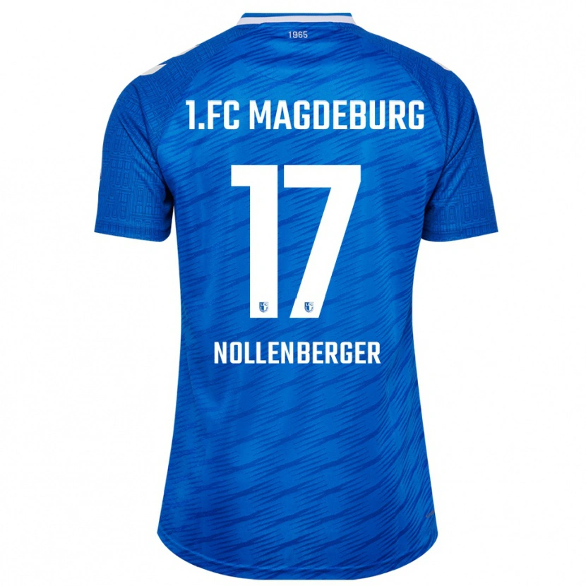 Danxen Kinder Alexander Nollenberger #17 Blau Weiß Heimtrikot Trikot 2025/26 T-Shirt Österreich
