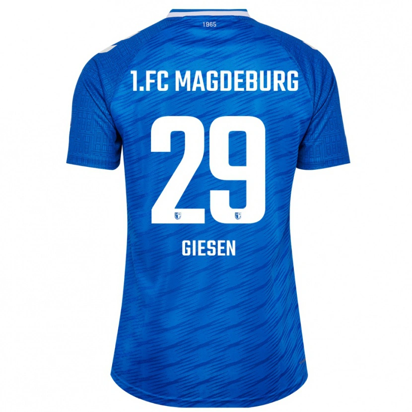 Danxen Kinder Tim Giesen #29 Blau Weiß Heimtrikot Trikot 2025/26 T-Shirt Österreich