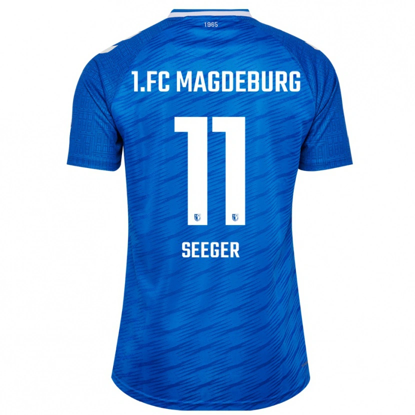 Danxen Kinder Ben Ekobena-Seeger #11 Blau Weiß Heimtrikot Trikot 2025/26 T-Shirt Österreich