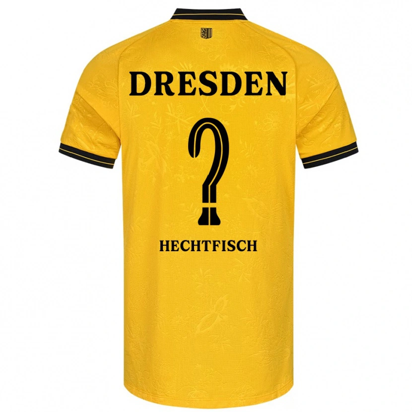 Danxen Kinder Anna Hechtfisch #0 Gelb Schwarz Heimtrikot Trikot 2025/26 T-Shirt Österreich