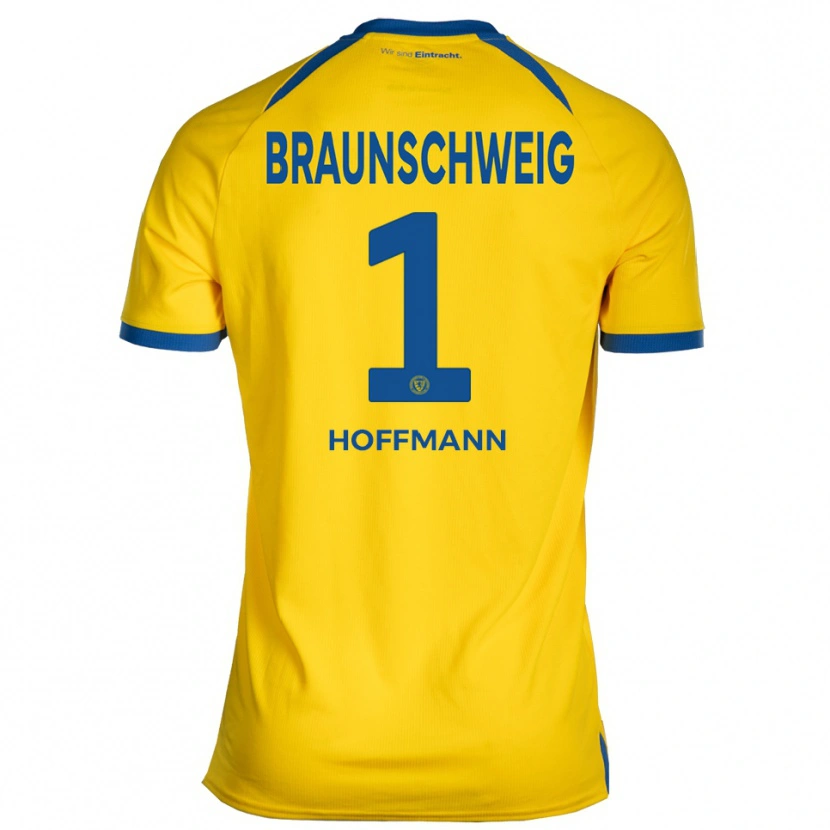 Danxen Kinder Ron-Thorben Hoffmann #1 Gelb Blau Heimtrikot Trikot 2025/26 T-Shirt Österreich