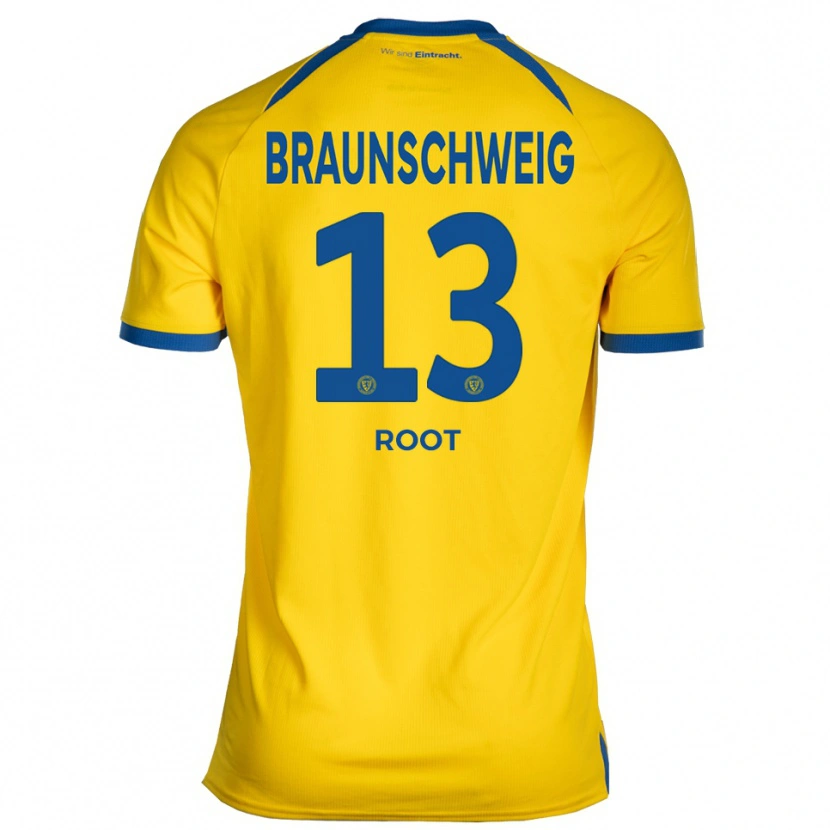 Danxen Kinder Maxim Root #13 Gelb Blau Heimtrikot Trikot 2025/26 T-Shirt Österreich
