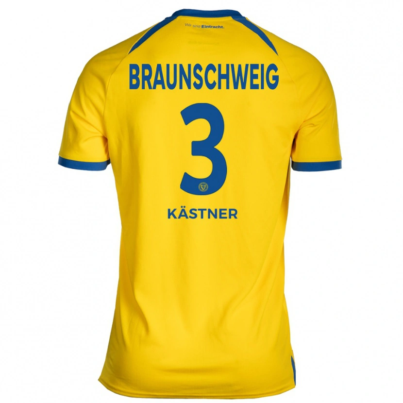 Danxen Kinder Niklas Kästner #3 Gelb Blau Heimtrikot Trikot 2025/26 T-Shirt Österreich