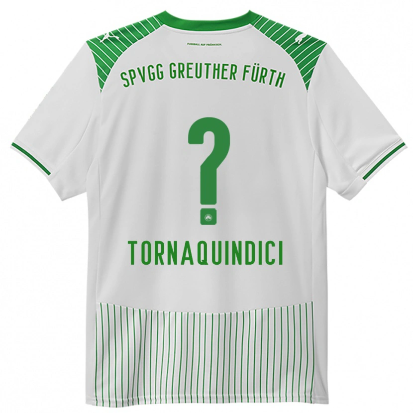 Danxen Kinder Aurora Tornaquindici #0 Weiß Grün Heimtrikot Trikot 2025/26 T-Shirt Österreich