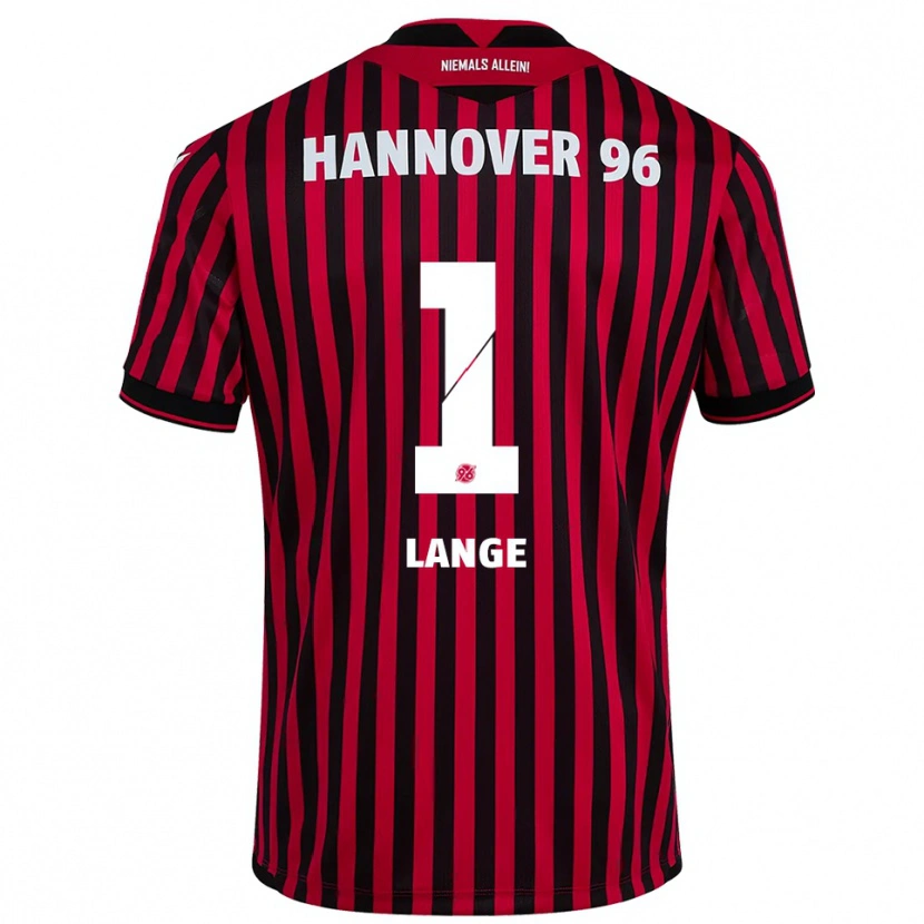 Danxen Kinder Tom Lange #1 Rot Schwarz Heimtrikot Trikot 2025/26 T-Shirt Österreich